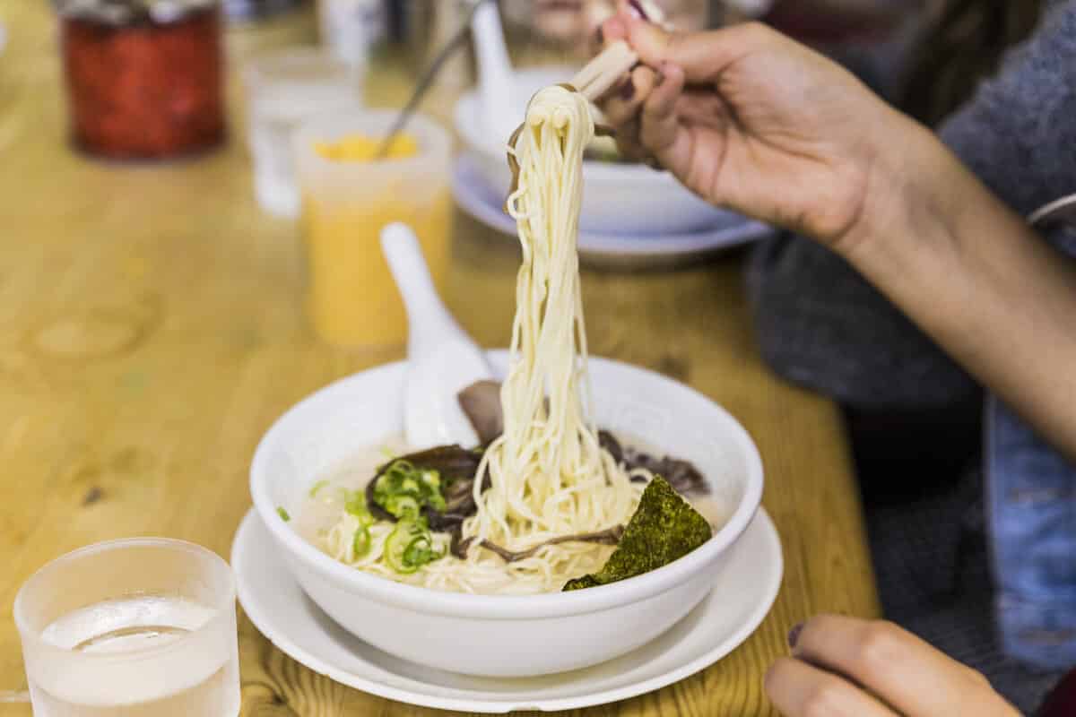 Different Ramen Noodle Soup Flavours